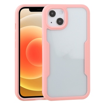 [Pachet 360°] Husa + folie iPhone 15 Plus Techsuit ColorVerse, Roz - Img 2