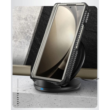 [Pachet 360°] Husa + folie Samsung Galaxy Z Fold6 I-Blason Armorbox - Gri - Img 5