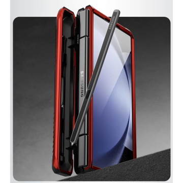 [Pachet 360°] Husa + folie Samsung Galaxy Z Fold6 I-Blason Armorbox - Rosu - Img 2