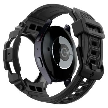 [Pachet husa + curea] Samsung Galaxy Watch7 44mm Spigen Rugged Armor Pro - Negru - Img 2