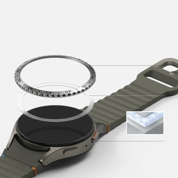 Rama premium Samsung Galaxy Watch7 40mm Ringke Bezel Styling, (CB-GW7-40-01) - Img 4