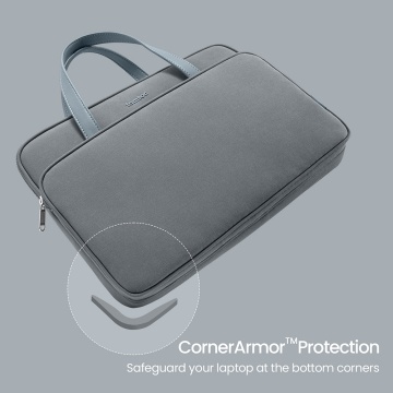 Servieta laptop 14 inch, 4 compartimente Tomtoc A11D3G1 -Gri - Img 7