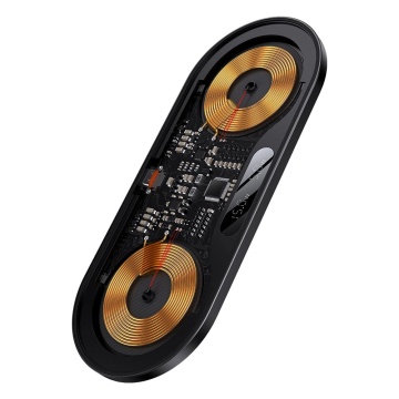 Statie de incarcare (WXSX010101) - Afisaj digital, 20 W, intrare tip C Baseus - transparent - Img 6