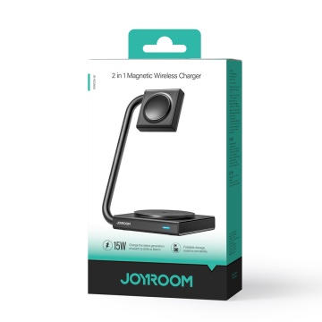 Statie incarcare wireless pentru iPhone, Apple Watch, AirPods Pro JoyRoom, 15W, JR-WQN05 - Img 7