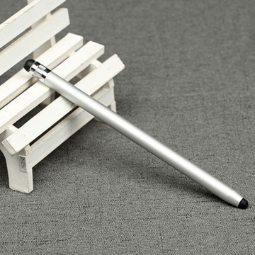 Stylus pen Techsuit, 2in1 universal, Android, iOS, aluminiu, JC01 - Alb - Img 3