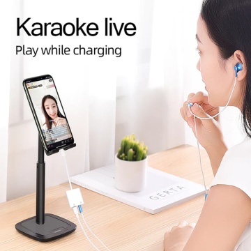 Adaptor audio mufa Jack 3.5mm, iPhone JoyRoom, 18W, S-Y105 - Alb - Img 3