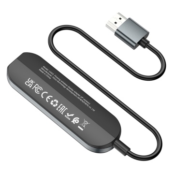 Adaptor cablu video si audio Hoco wireless la HDMI 4K@30Hz, cablu tip C pentru incarcare, compatibil numai cu Apple - negru - Img 3