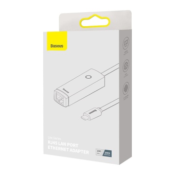 Adaptor Etherne la Type-C Baseus, 100Mbps, WKQX000213- Gri - Img 5