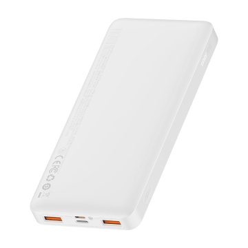 Baterie externa 10000mAh, 20W - Baseus Bipow Digital Display (PPBD050502) - White - Img 2