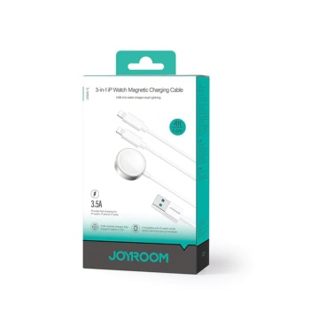Cablu incarcare wireless iWatch, iPhone, IPad JoyRoom, 3.5W, 1.2m, S-IW007 - Img 7