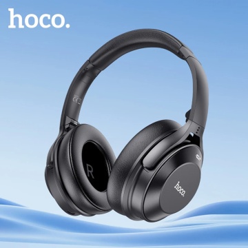 Casti Hoco fără fir (W37) - Bluetooth 5.3, Reducere activă a zgomotului, Multipoint - Negru - Img 4