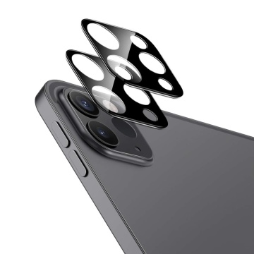 Folie Camera pentru iPad Pro 11 / 12.9 (2024 / 2022 / 2021 / 2020) / 13 (2024) (set 2) - ESR Camera Lens Protector - Black - Img 1