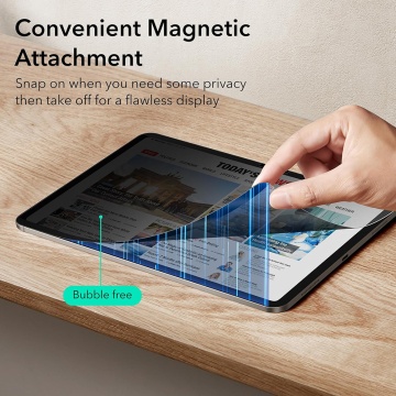 Folie iPad Pro 11 (2024) ESR Paper-Feel Magnetic, privacy - Img 5