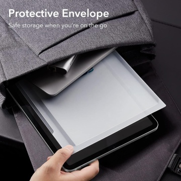 Folie pentru iPad Air 11 (2024) - ESR Paper-Feel Magnetic - Clear - Img 7
