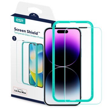 Folie sticla iPhone 13 Pro Max ESR Screen Shield, Transparenta - Img 1