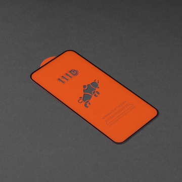 Folie sticla iPhone 15 Pro Max Techsuit 111D Full Glue Full Cover, Negru - Img 5