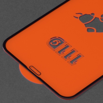 Folie sticla iPhone XR Techsuit 111D Full Glue Full Cover, Negru - Img 4