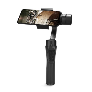 Gimbal stabilizator telefon cu face tracking Techsuit F6 - Negru - Img 4