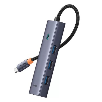 Hub Type-C to HDMI, 4xUSB, Type-C Baseus, B00052807813-01 - Gri - Img 2