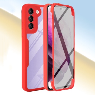 Husa 360° Samsung Galaxy S21 FE 5G Techsuit ColorVerse - Albastru - Img 2