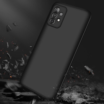 Husa 360 + Protector Ecran GKK - Samsung Galaxy A52 4G - Negru - Img 3