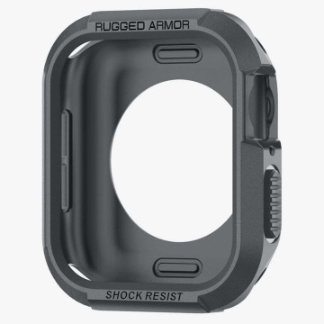 Husa Apple Watch 4 / 5 / 6 / SE / SE 2 / 7 / 8 / 9 (44mm/45mm) Spigen Rugged Armor - Gri - Img 3