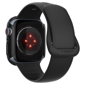 Husa Apple Watch 7 45mm Spigen Thin Fit - Negru - Img 3