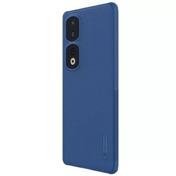 Husa Honor 90 Pro Nillkin Super Frosted Shield - Albastru - Img 3