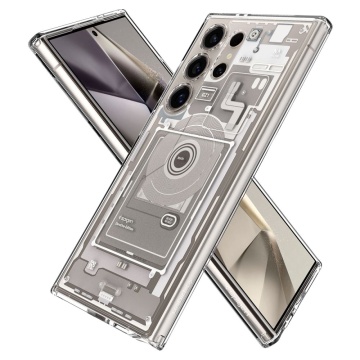 Husa Husa Samsung Galaxy S24 Ultra Spigen Ultra Hybrid Zero One - Natural Titanium - Img 6
