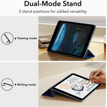 Husa iPad 8 10.2" (2020) ESR Ascend Trifold- Albastru - Img 3