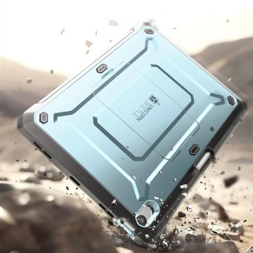Husa iPad Air 11 (2024) Supcase Unicorn Beetle Pro, Albastru - Img 2
