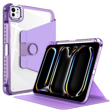 Husa iPad Pro 13 (2024) Techsuit Crystal Vision - Mov - Img 1
