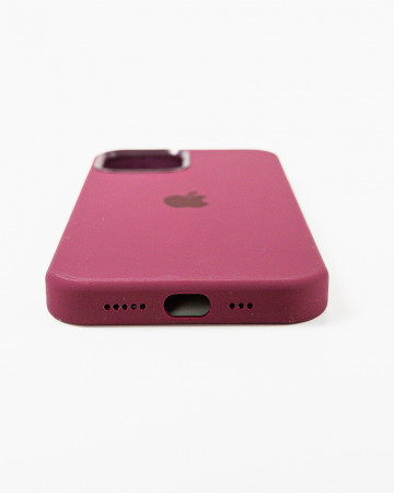 Husa Iphone 12 Pro din silicon Plum MagSafe - Img 3