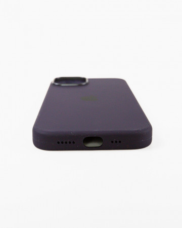 Husa Iphone 14 din silicon Mov Elderberry MagSafe - Img 2