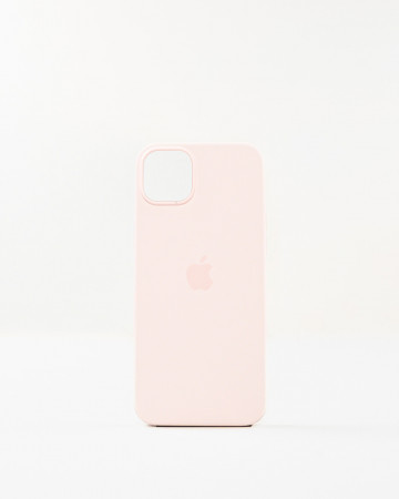 Husa Iphone 14 Plus din silicon Roz MagSafe - Img 1