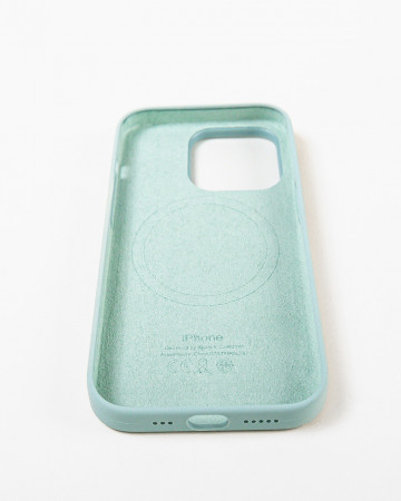 Husa Iphone 14 Pro din silicon Verde MagSafe - Img 5