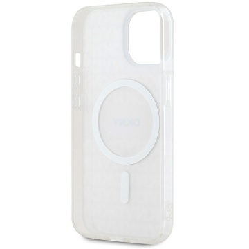 Husa iPhone 15 - DKNY IML Mono & Stripe MagSafe (DKHMP15SHRHSEP) - Pink - Img 5