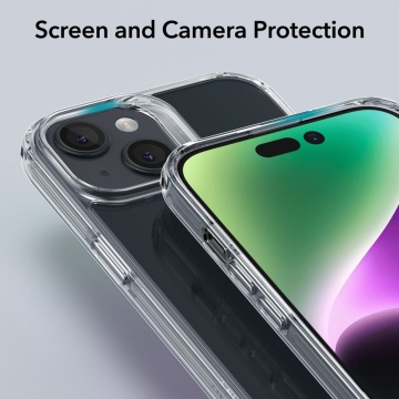 Husa iPhone 15 Plus ESR Ice Shield - Transparenta - Img 6