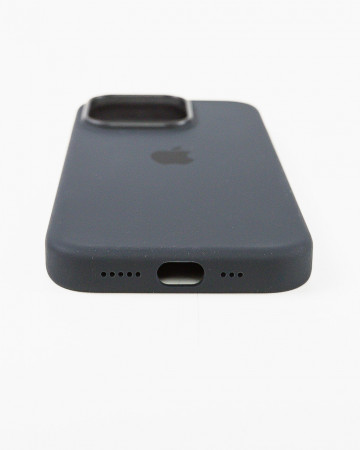 Husa Iphone 15 Pro din silicon Neagra MagSafe - Img 3