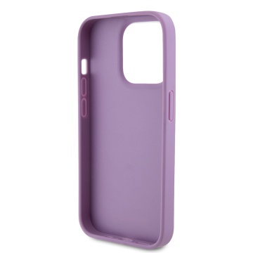 Husa iPhone 15 Pro Guess Leather 4G Stamped GUHCP15LP4EPMU- Violet - Img 2