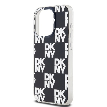 Husa iPhone 15 Pro Max - DKNY IML Checkered Mono Pattern (DKHCP15XHDLCEK) - Black - Img 5