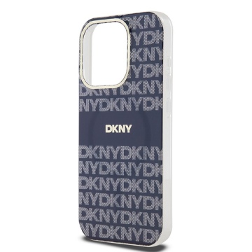 Husa iPhone 15 Pro Max - DKNY IML Mono & Stripe MagSafe (DKHMP15XHRHSEB) - Blue - Img 4