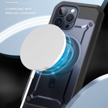 Husa iPhone 15 Pro Max, MagSafe - Albastru - Img 4