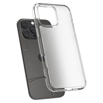 Husa iPhone 16 Pro Max Spigen Ultra Hybrid - Transparent Mat - Img 5