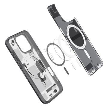 Husa iPhone 16 Pro Spigen Ultra Hybrid Zero One MagSafe - Negru - Img 2