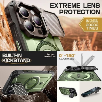 Husa iPhone 16 Supcase Unicorn Beetle XT MagSafe - Verde - Img 3