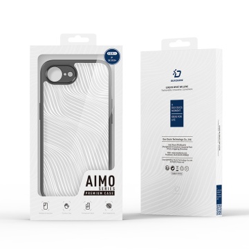 Husa iPhone SE 4 2024 Dux Ducis Aimo Series - Negru - Img 2