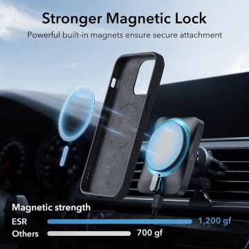 Husa MagSafe iPhone 15 Plus- Black - Img 4