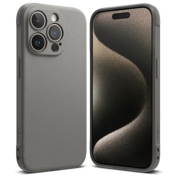 Husa pentru iPhone 15 Pro - Ringke Onyx - Gray - Img 1