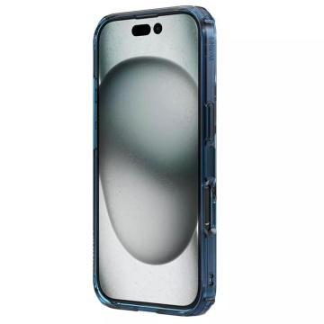 Husa pentru iPhone 16 - Nillkin Nature TPU Pro Case - Blue - Img 4